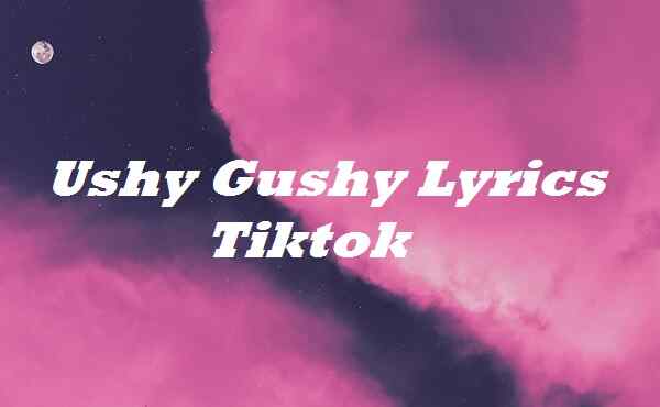 Ushy Gushy Lyrics Tiktok